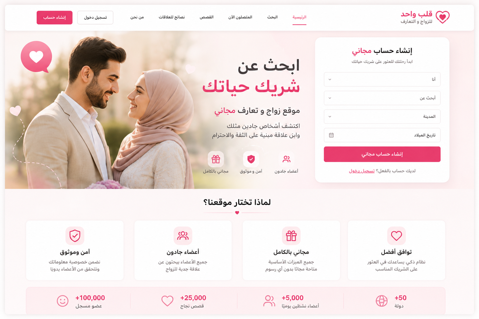 نصائح للتعارف الآمن عبر موقع زواج مجاني وحفظ الخصوصية